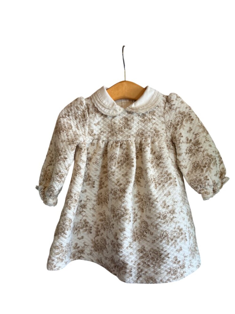 Janie & Jack Long Sleeve Collared Dress Size 12-18M
